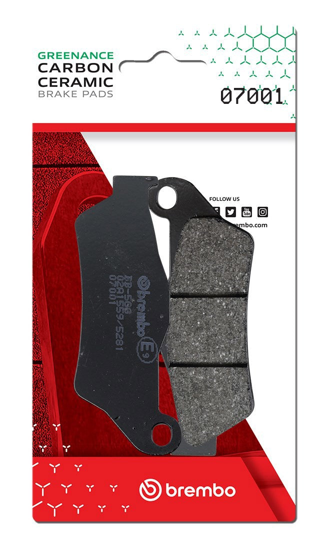 Pastillas de freno Brembo genuinas (7001)
