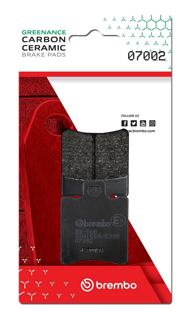 Pastillas de freno Brembo genuinas (7002)