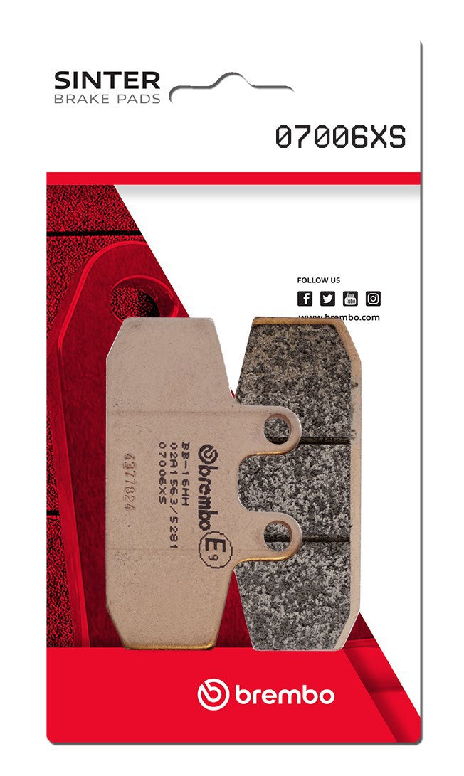 Pastillas freno Brembo sinterizadas (07006XS)