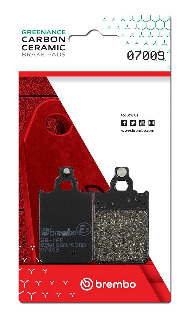 Pastillas de freno Brembo genuinas (7009)