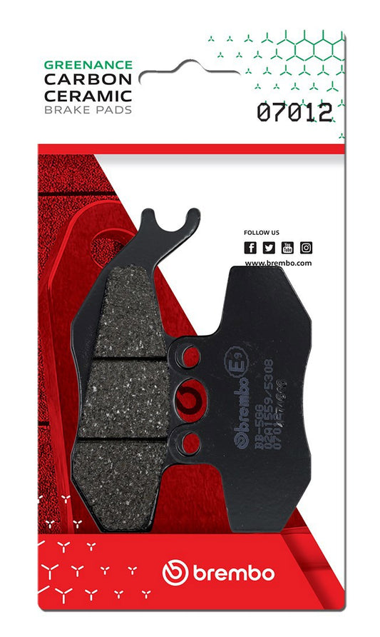 Pastillas de freno Brembo genuinas (7012)