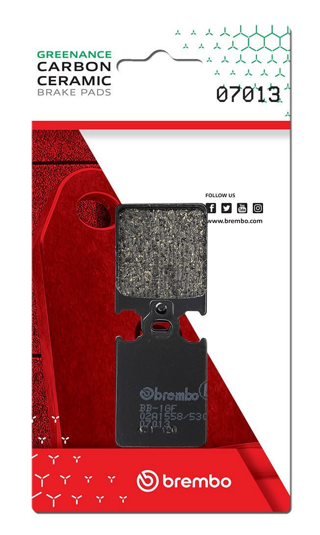 Pastillas de freno Brembo genuinas (7013)
