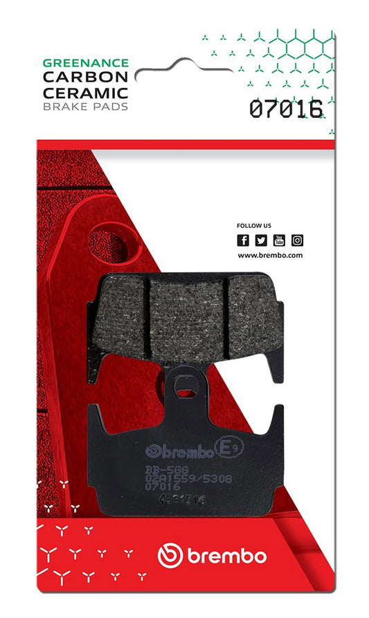 Pastillas de freno Brembo genuinas (7016)