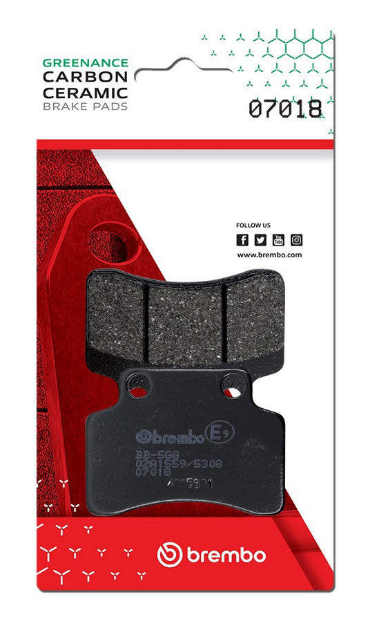 Pastillas de freno Brembo genuinas (7018)
