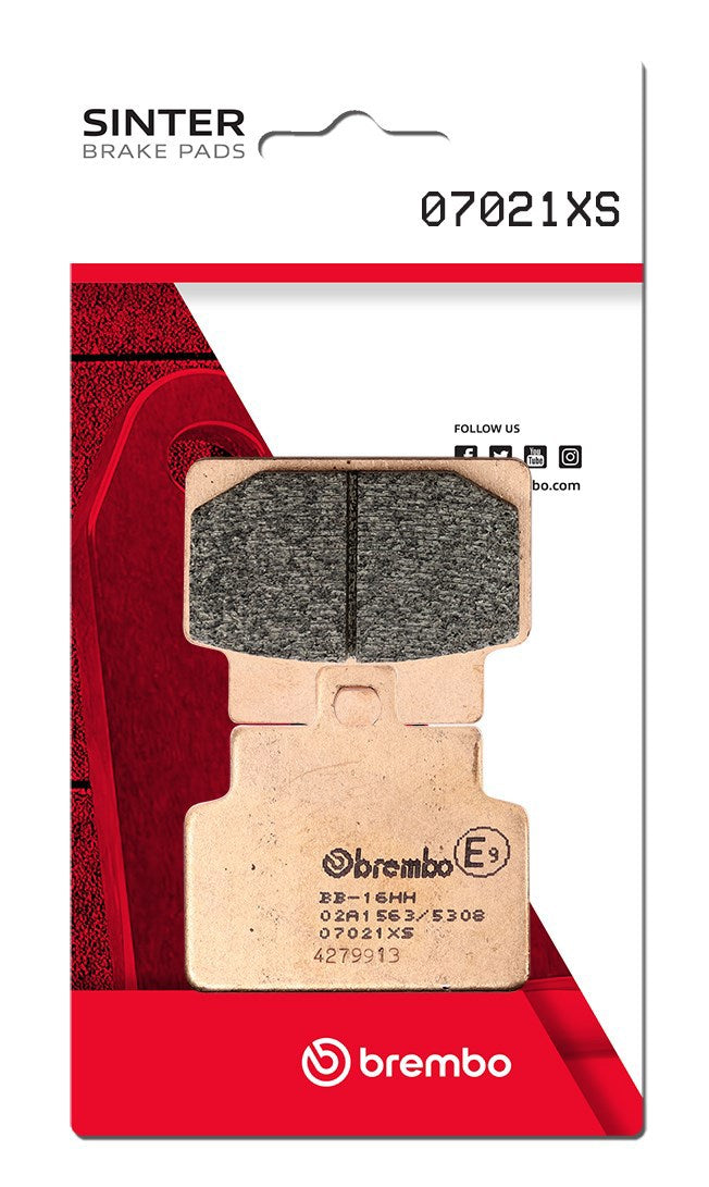 Pastillas freno Brembo sinterizadas (07021XS)