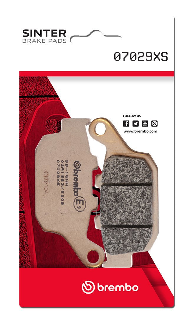 Pastillas freno Brembo sinterizadas (07029XS)