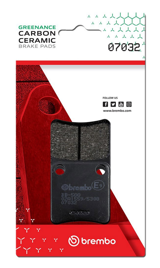 Pastillas de freno Brembo genuinas (7032)