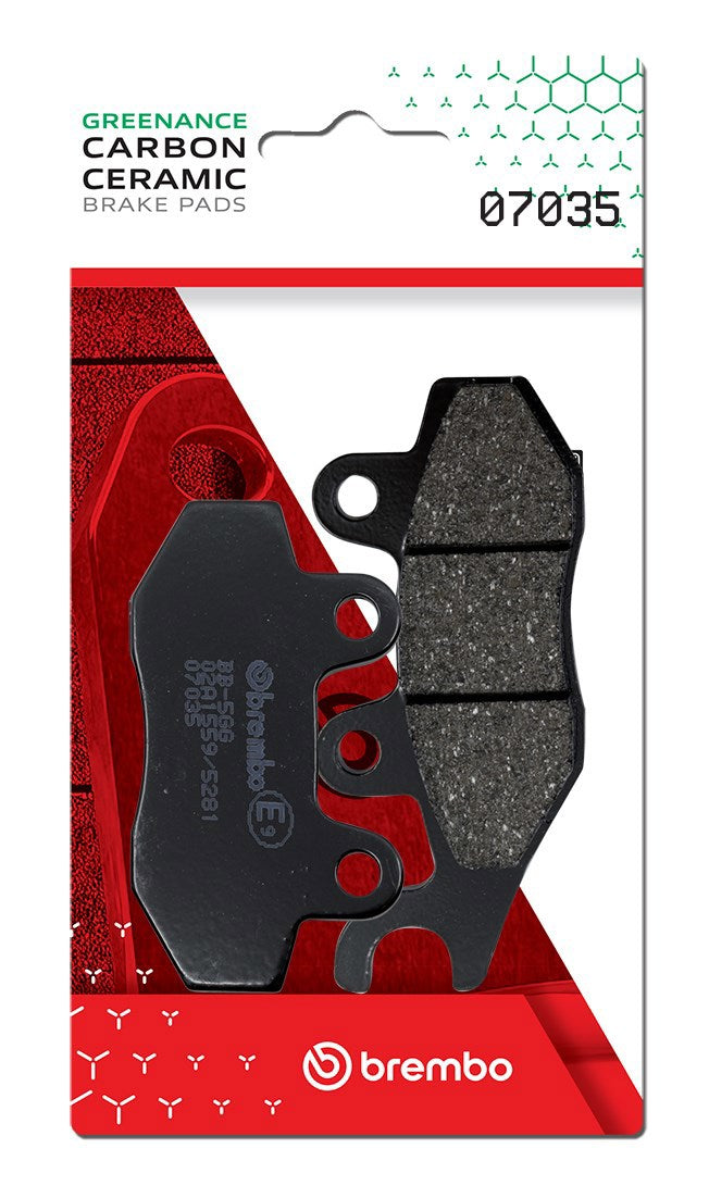 Pastillas de freno Brembo genuinas (7035)
