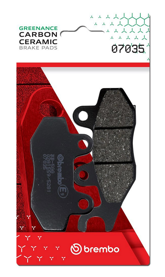 Pastillas de freno Brembo genuinas (7035)