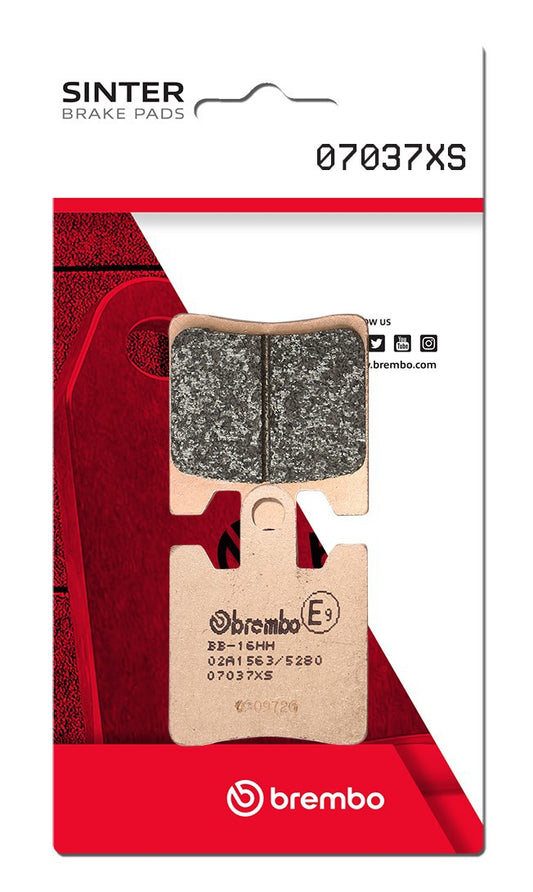 Pastillas freno Brembo sinterizadas (07037XS)