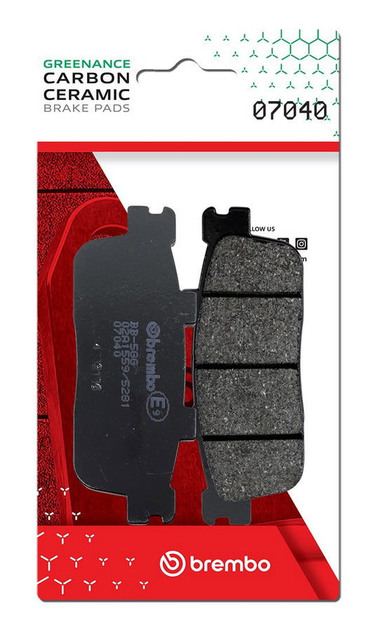 Pastillas de freno Brembo genuinas (7040)