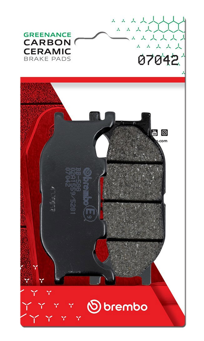 Pastillas de freno Brembo genuinas (7042)