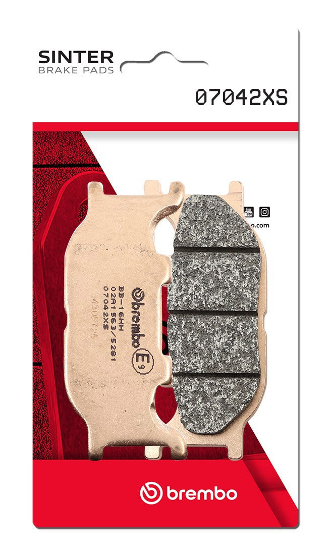 Pastillas freno Brembo sinterizadas (07042XS)
