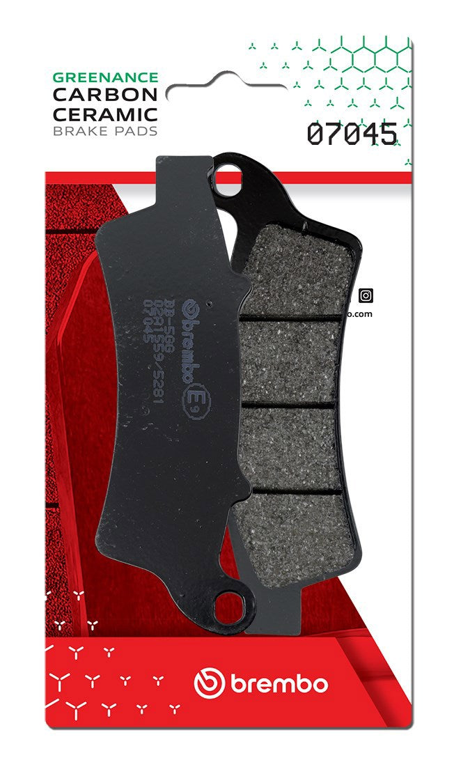 Pastillas de freno Brembo genuinas (7045)