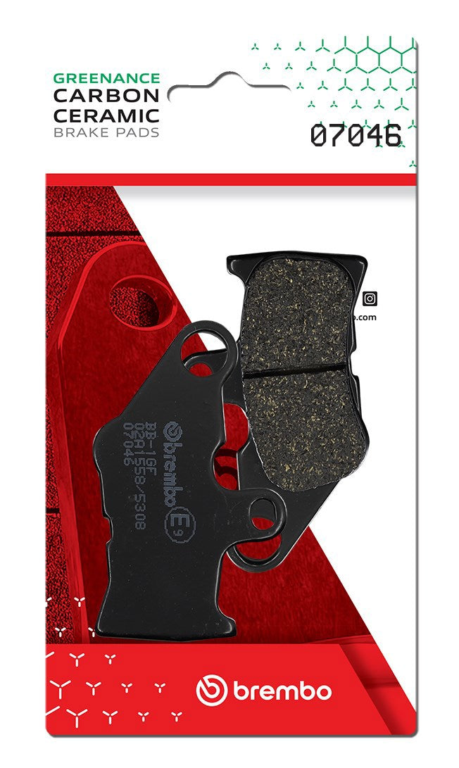 Pastillas de freno Brembo genuinas (7046)