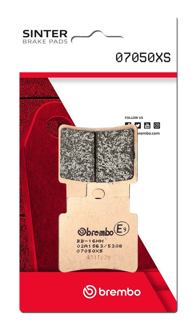 Pastillas freno Brembo sinterizadas (07050XS)