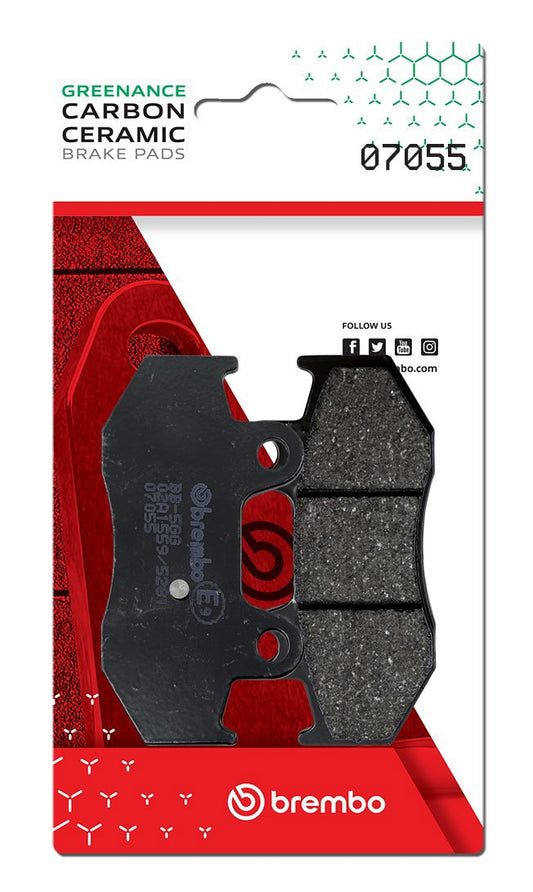 Pastillas de freno Brembo genuinas (7055)