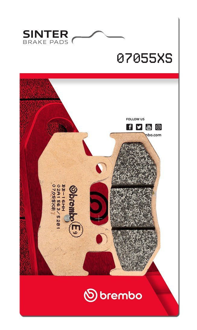 Pastillas freno Brembo sinterizadas (07055XS)