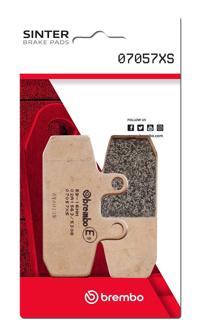 Pastillas freno Brembo sinterizadas (07057XS)