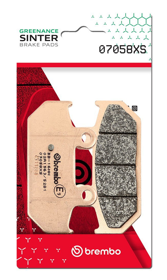 Pastillas freno Brembo sinterizadas (07058XS)