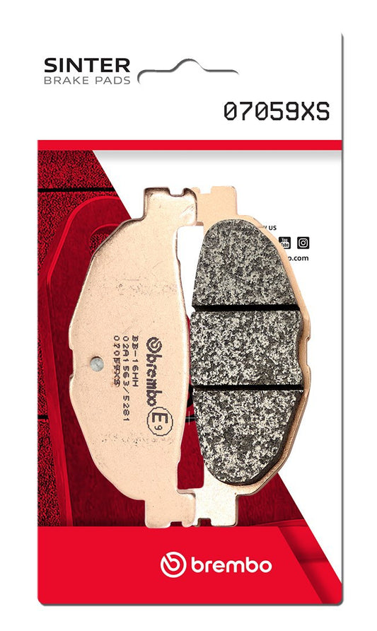 Pastillas freno Brembo sinterizadas (07059XS)