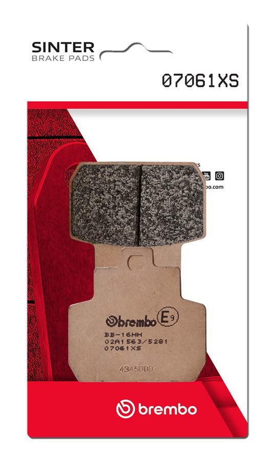 Pastillas freno Brembo sinterizadas (07061XS)