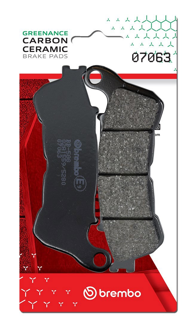 Pastillas de freno Brembo genuinas (7063)