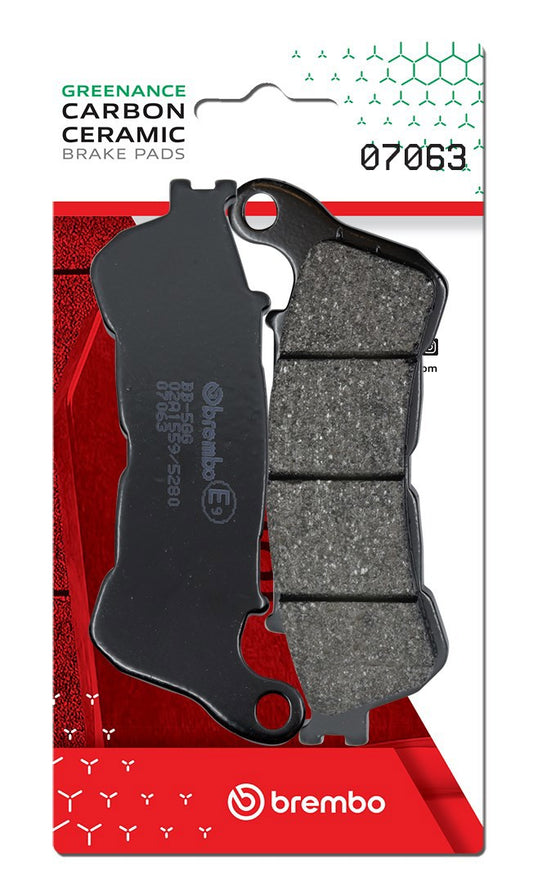 Pastillas de freno Brembo genuinas (7063)