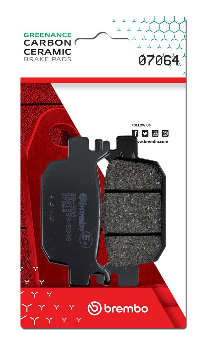 Pastillas de freno Brembo genuinas (7064)