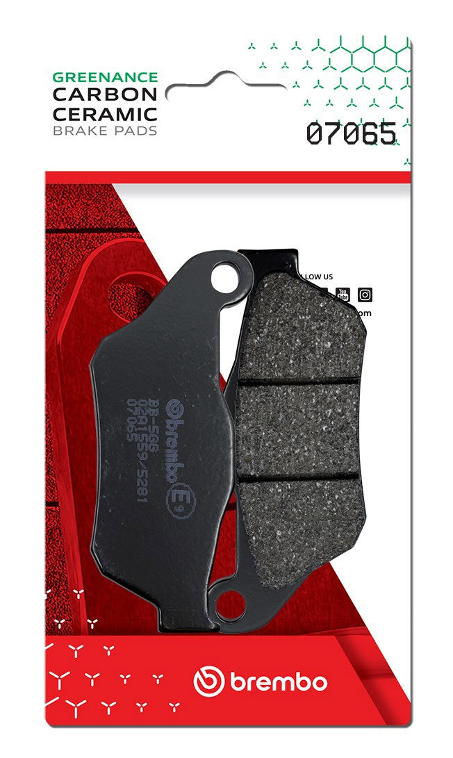 Pastillas de freno Brembo genuinas (7065)