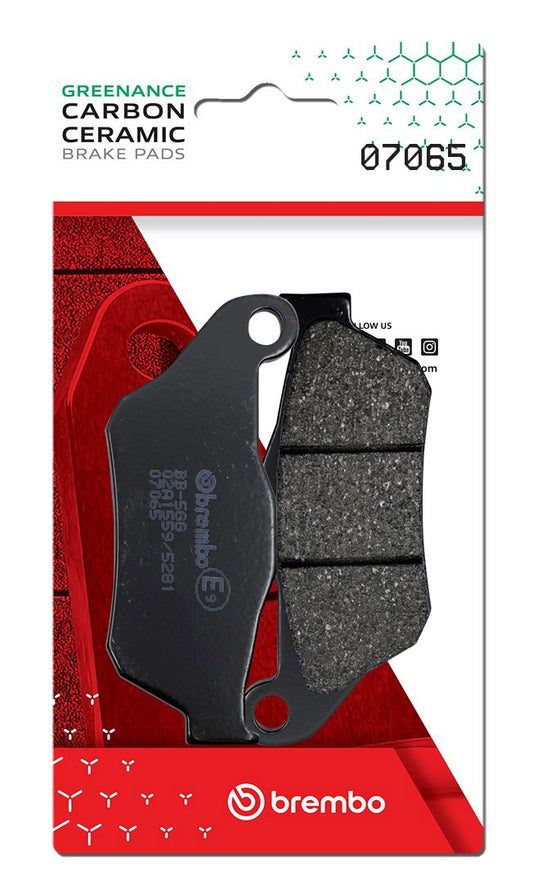 Pastillas de freno Brembo genuinas (7065)