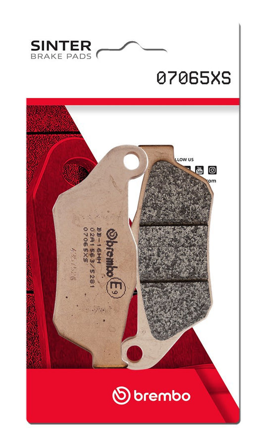 Pastillas freno Brembo sinterizadas (07065XS)