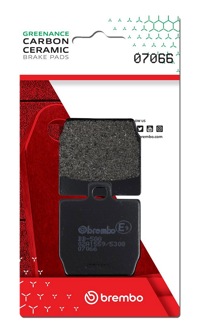 Pastillas de freno Brembo genuinas (7066)