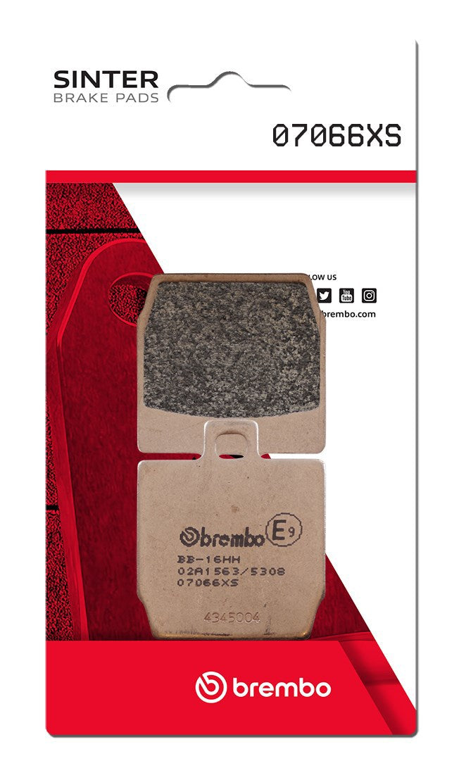 Pastillas freno Brembo sinterizadas (07066XS)