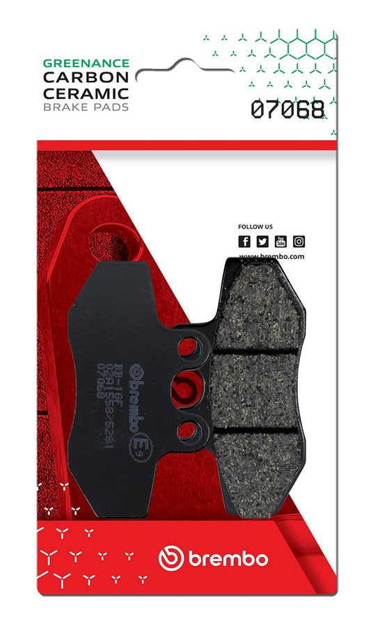 Pastillas de freno Brembo genuinas (7068)