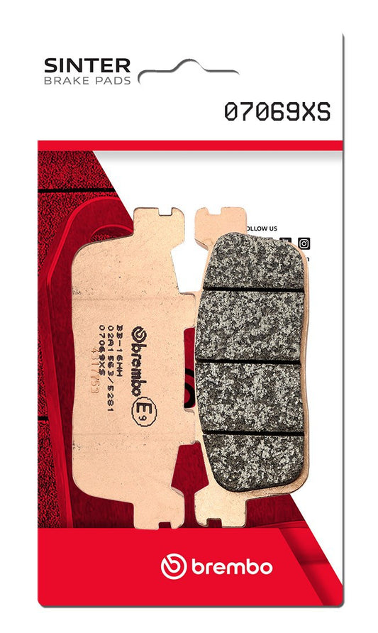 Pastillas freno Brembo sinterizadas (07069XS)