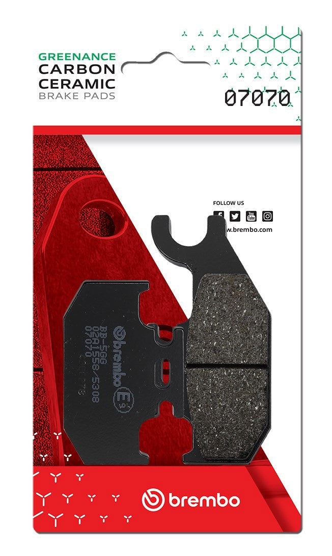 Pastillas de freno Brembo genuinas (7070)