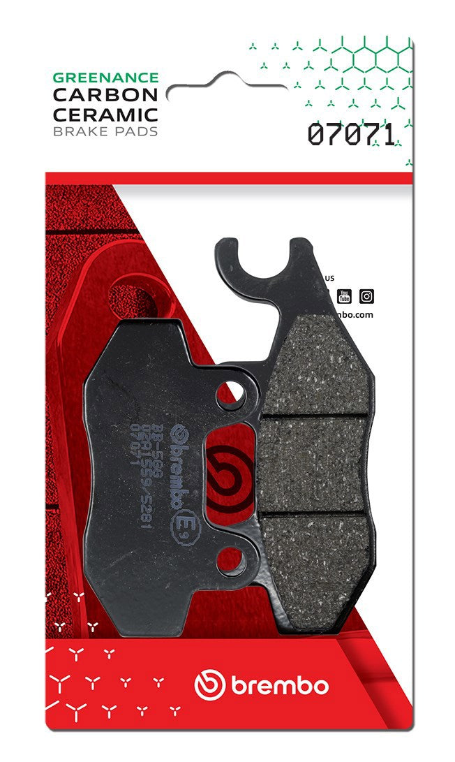 Pastillas de freno Brembo genuinas (7071)