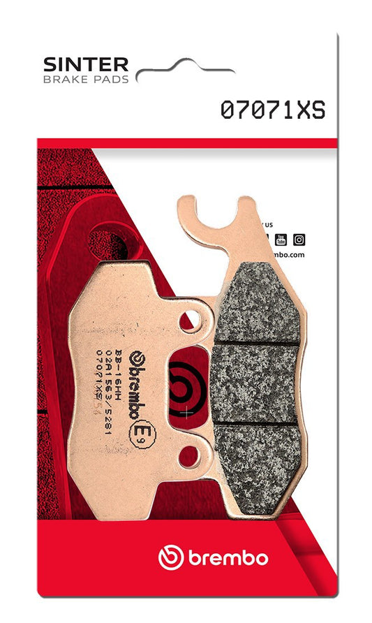 Pastillas freno Brembo sinterizadas (07071XS)