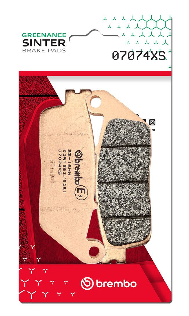 Pastillas freno Brembo sinterizadas (07074XS)