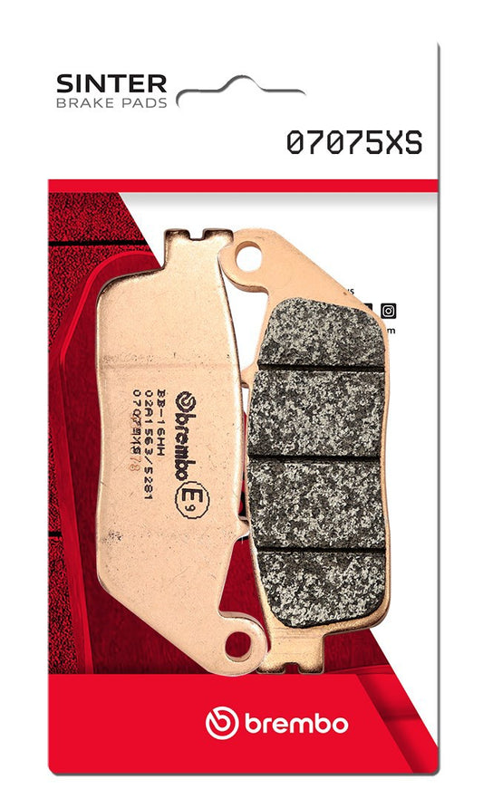 Pastillas freno Brembo sinterizadas (07075XS)