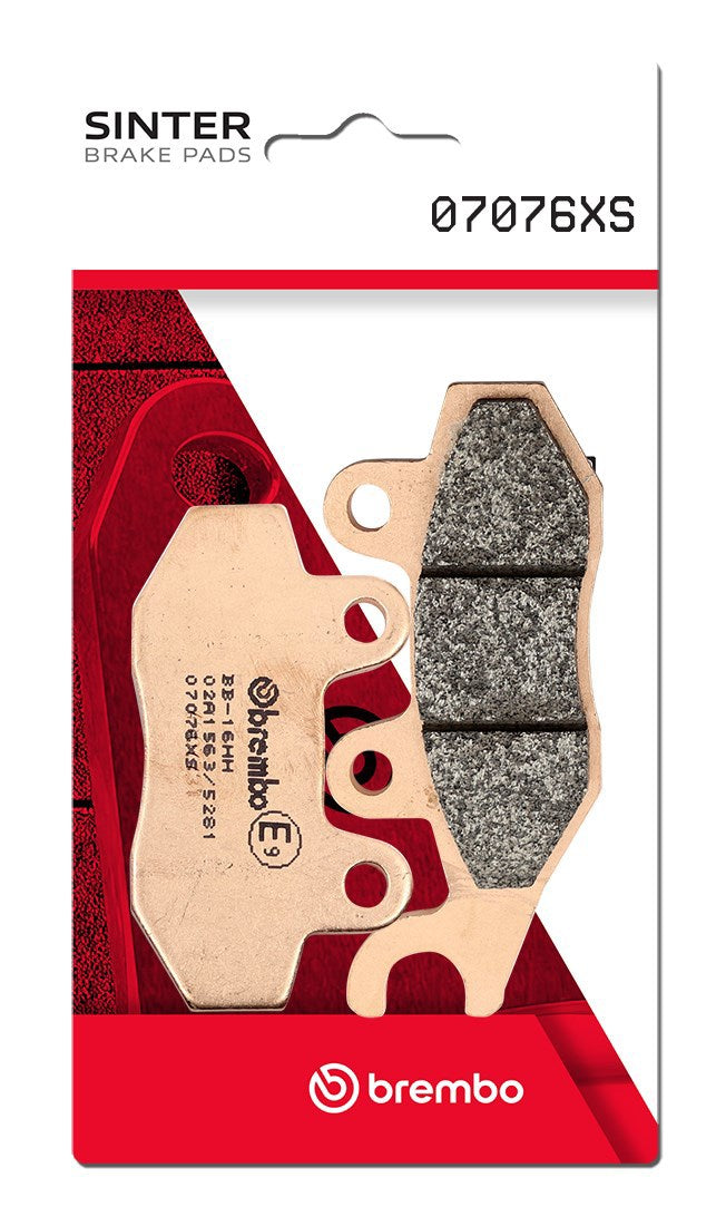 Pastillas freno Brembo sinterizadas (07076XS)