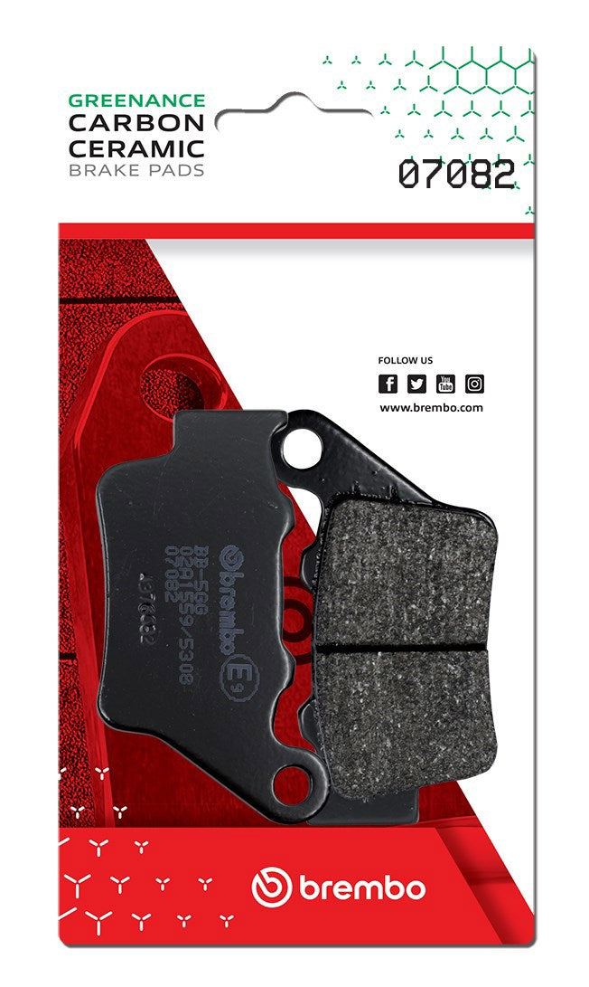 Pastillas de freno Brembo genuinas (7082)