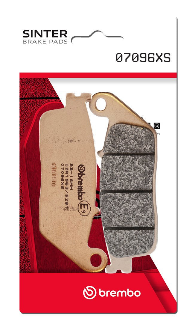 Pastillas freno Brembo sinterizadas (07096XS)