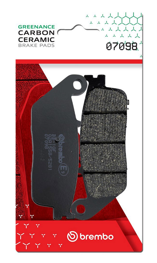Pastillas de freno Brembo genuinas (7098)