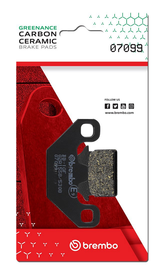 Pastillas de freno Brembo genuinas (7099)