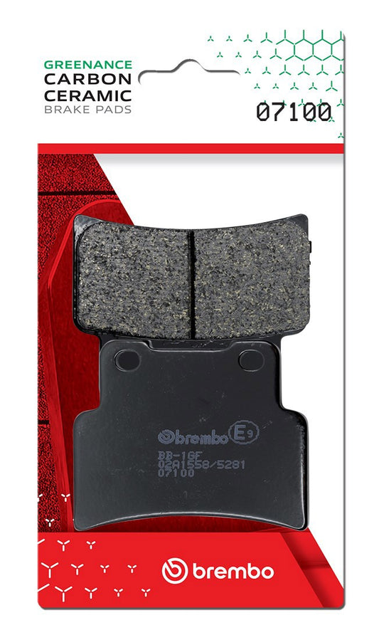 Pastillas de freno Brembo genuinas (7100)