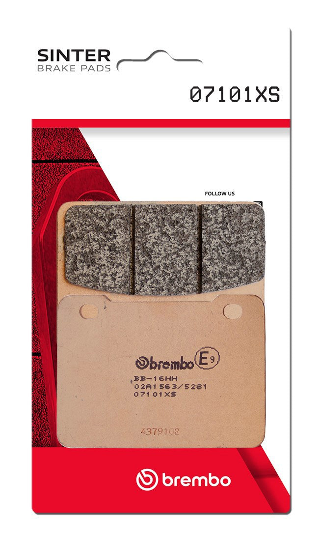 Pastillas freno Brembo sinterizadas (07101XS)
