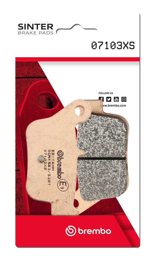 Pastillas freno Brembo sinterizadas (07103XS)