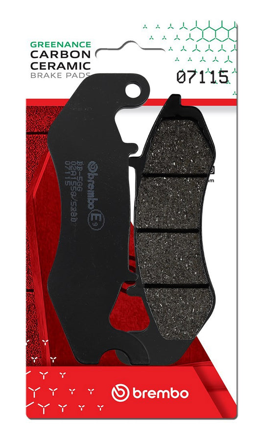 Pastillas de freno Brembo genuinas (7115)